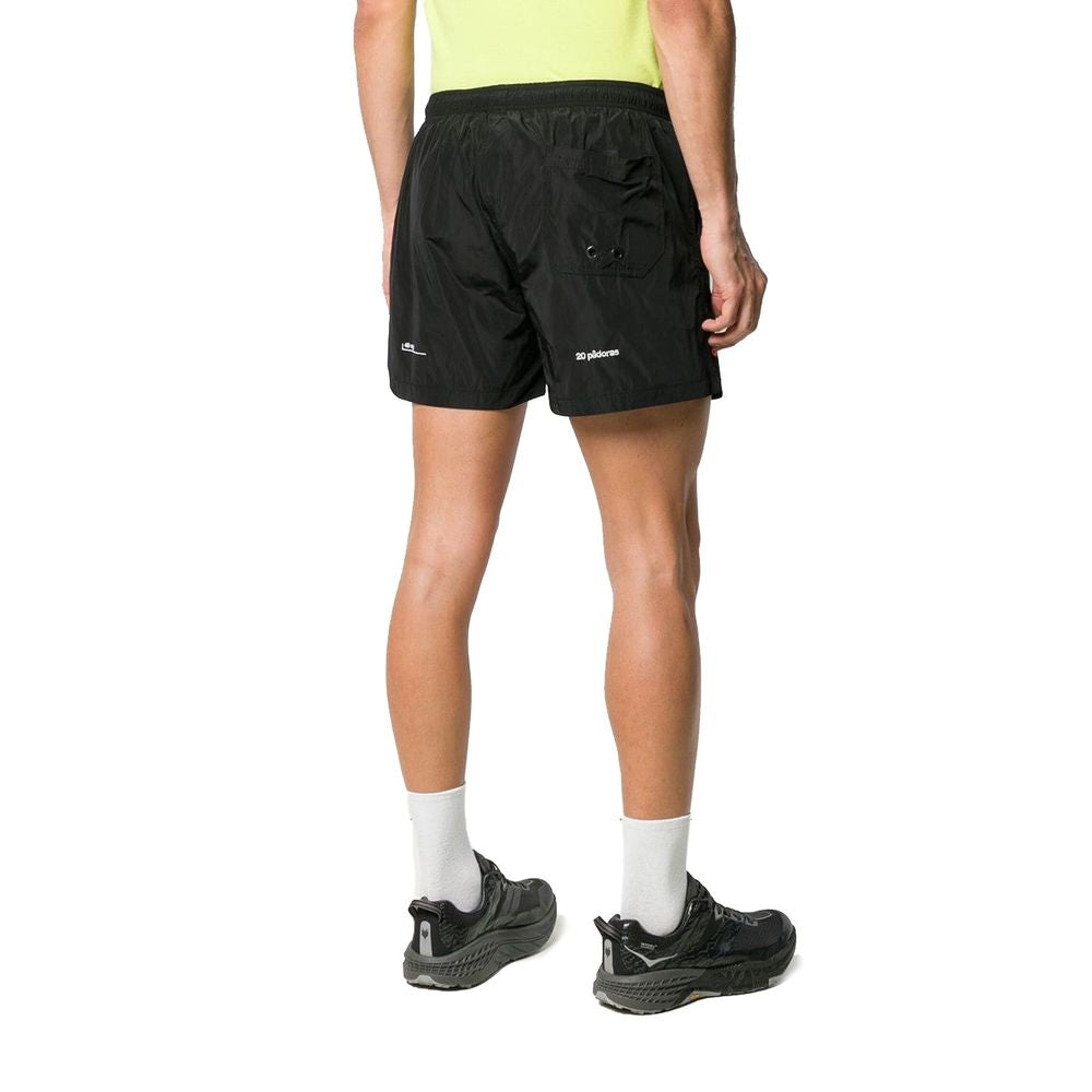 Maillot de bain homme Marcelo Burlon en polyamide noir