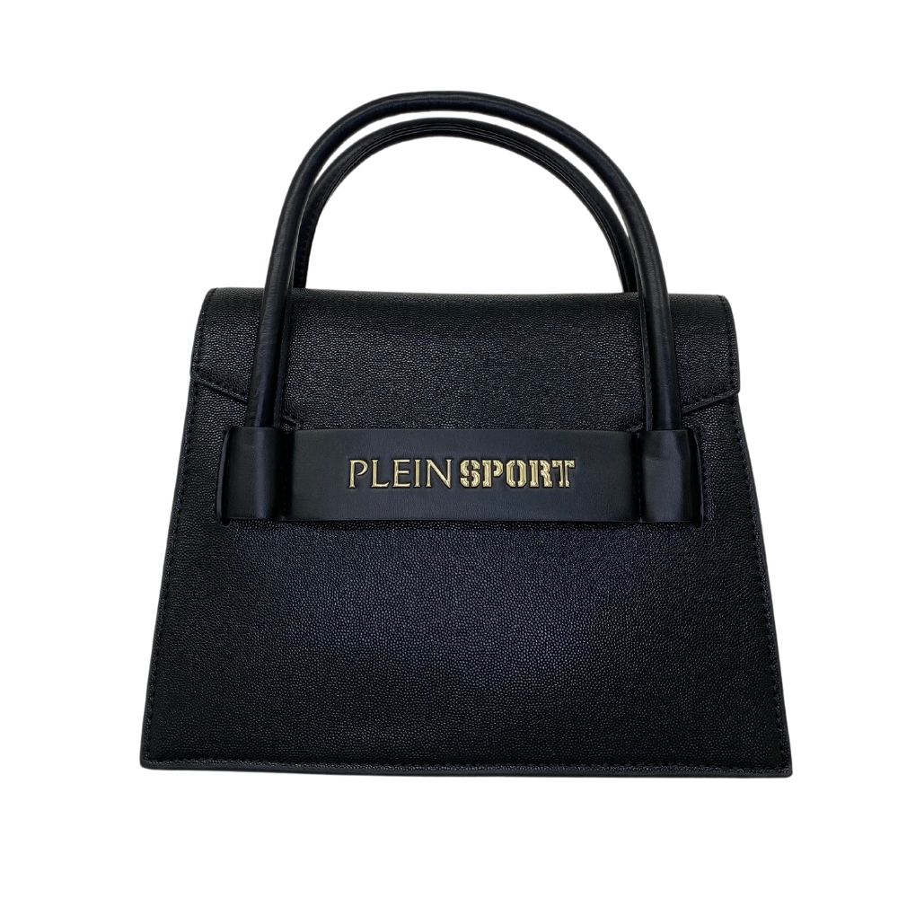 Sac à main Plein Sport en polyéthylène noir pour femme