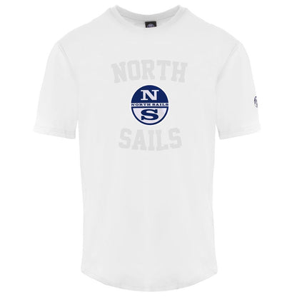 T-shirt homme en coton blanc North Sails