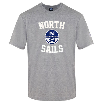 T-shirt homme en coton gris North Sails