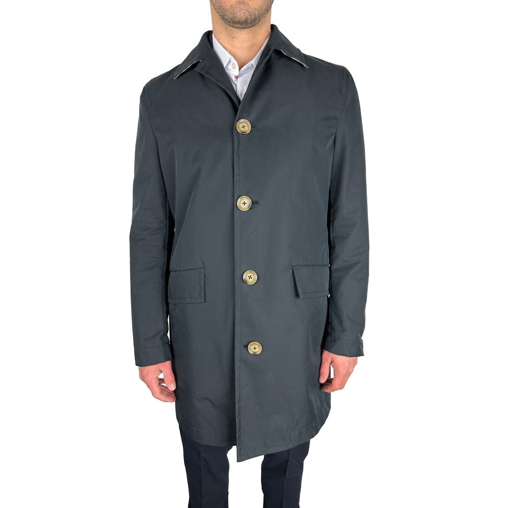 Veste homme en coton bleu Aquascutum