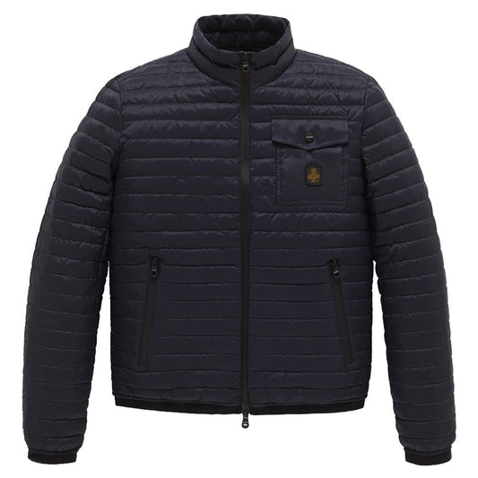 Veste en nylon bleu Refrigiwear