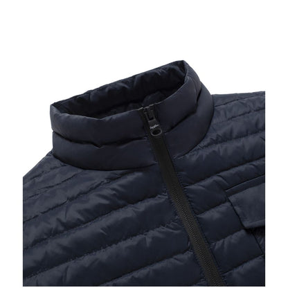 Veste en nylon bleu Refrigiwear