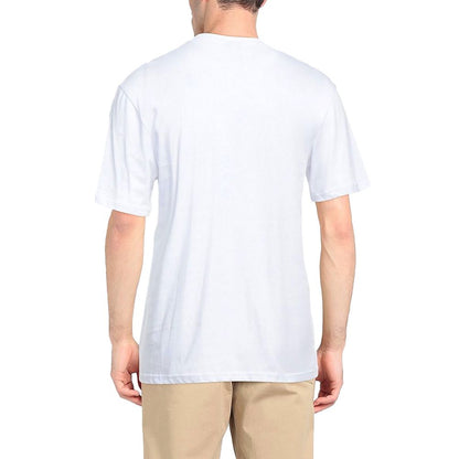 North Sails Elegant White Cotton Tee with Chest Print by North Sails