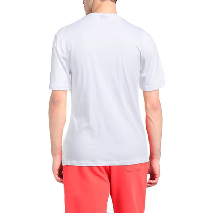North Sails Elegant White Cotton Logo Tee by North Sails