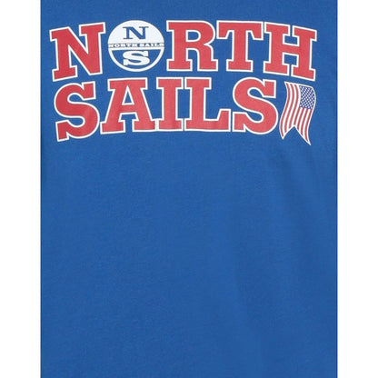 North Sails Light Blue Cotton Men T-Shirt by North Sails