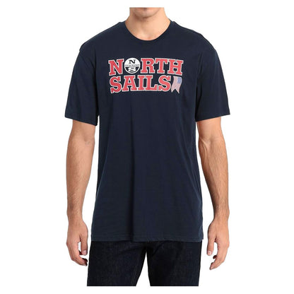 North Sails Nautical Nostalgia Navy Cotton Tee by North Sails