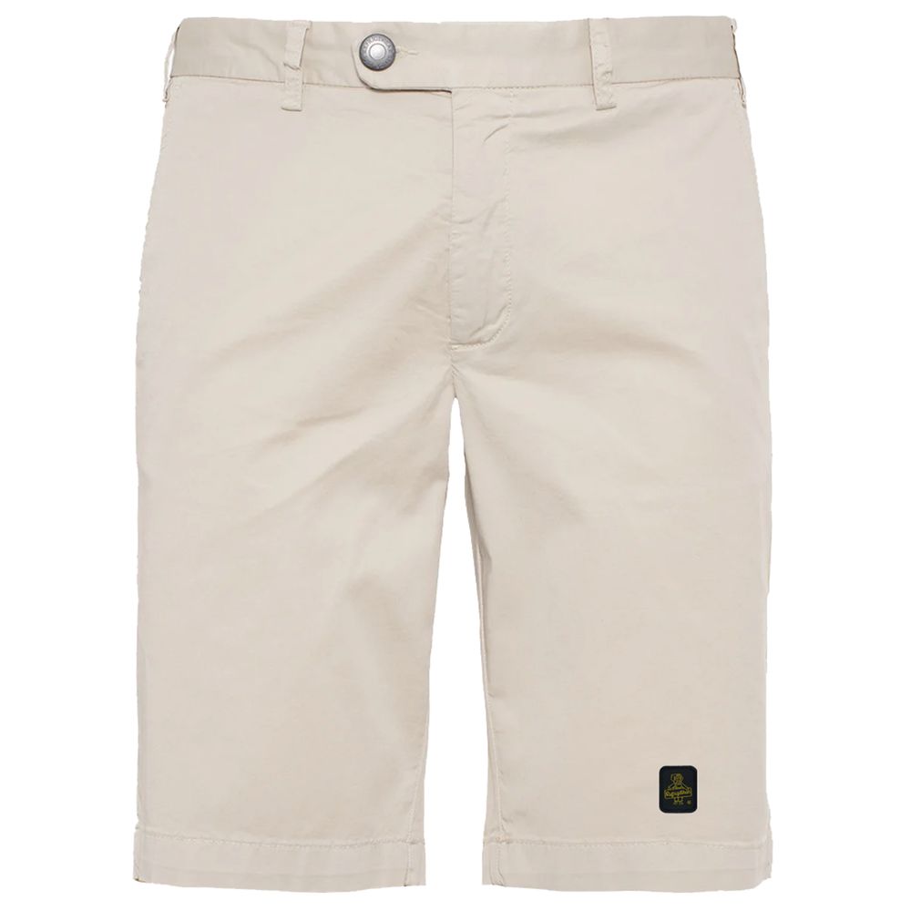 Bermuda beige élégant Refrigiwear avec patch logo