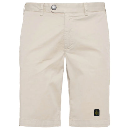 Bermuda beige élégant Refrigiwear avec patch logo