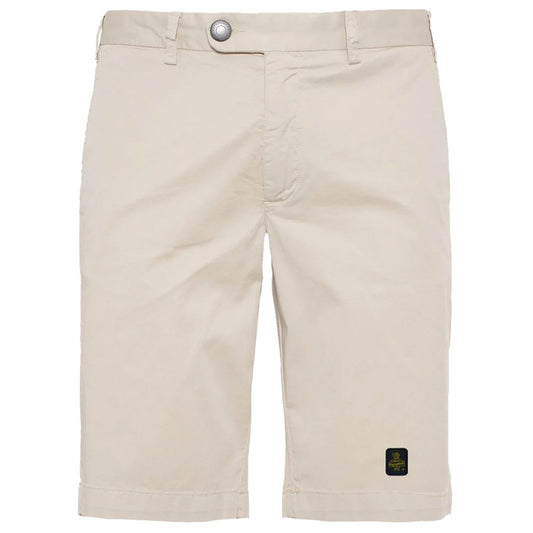 Bermuda beige élégant Refrigiwear avec patch logo