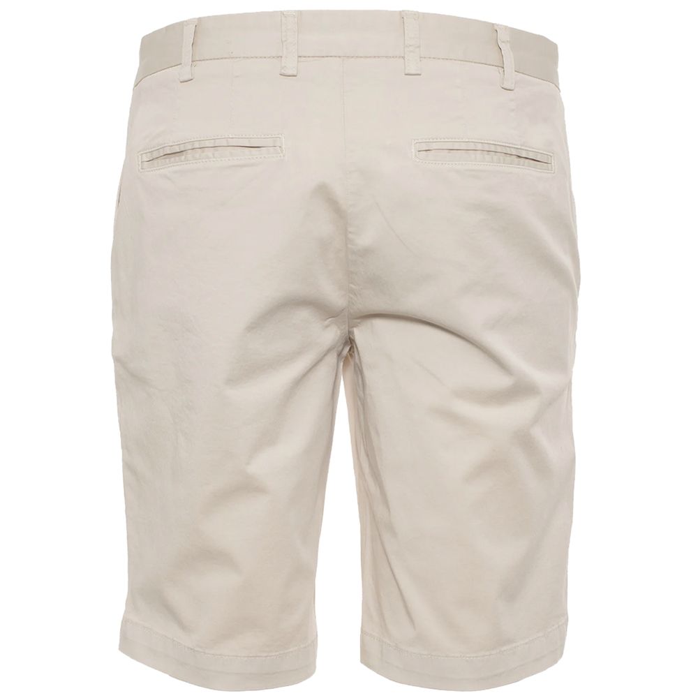 Bermuda beige élégant Refrigiwear avec patch logo