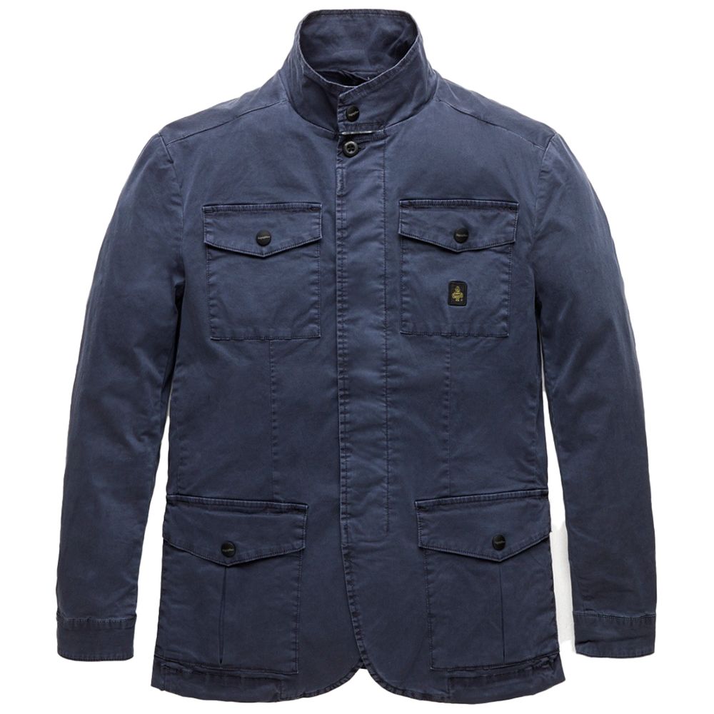 Veste en coton bleu Refrigiwear