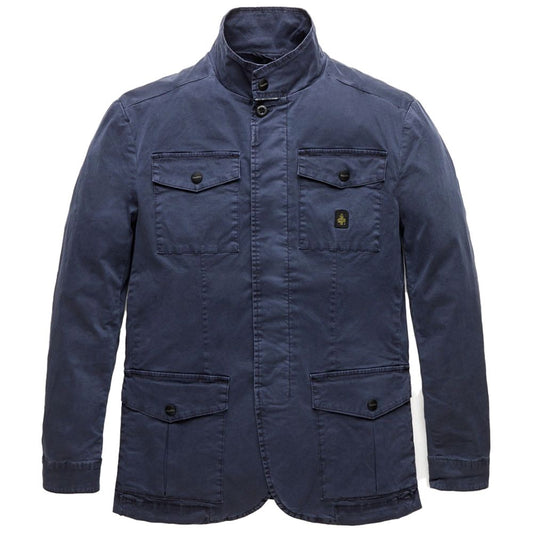 Veste en coton bleu Refrigiwear
