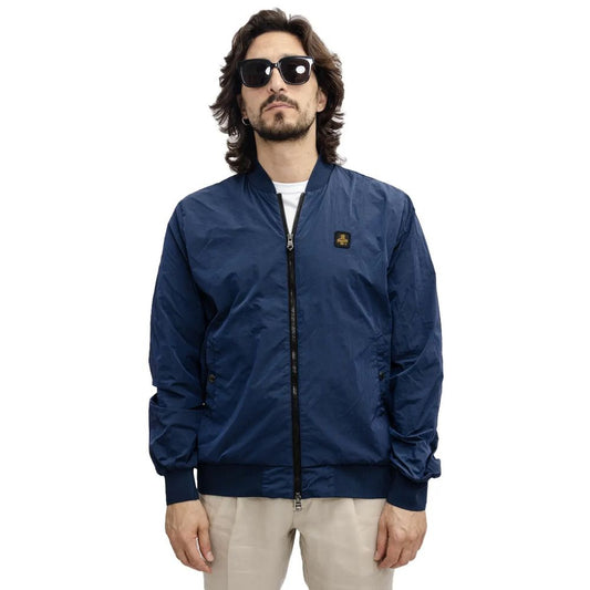 Blouson aviateur bleu décontracté Refrigiwear