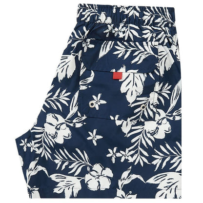 Maillot de bain homme en polyester bleu La Martina