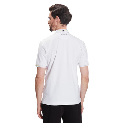 Polo élégant en coton mélangé La Martina avec accents pailletés