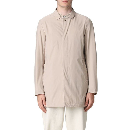 Veste beige en polyester recyclé People Of Shibuya pour homme