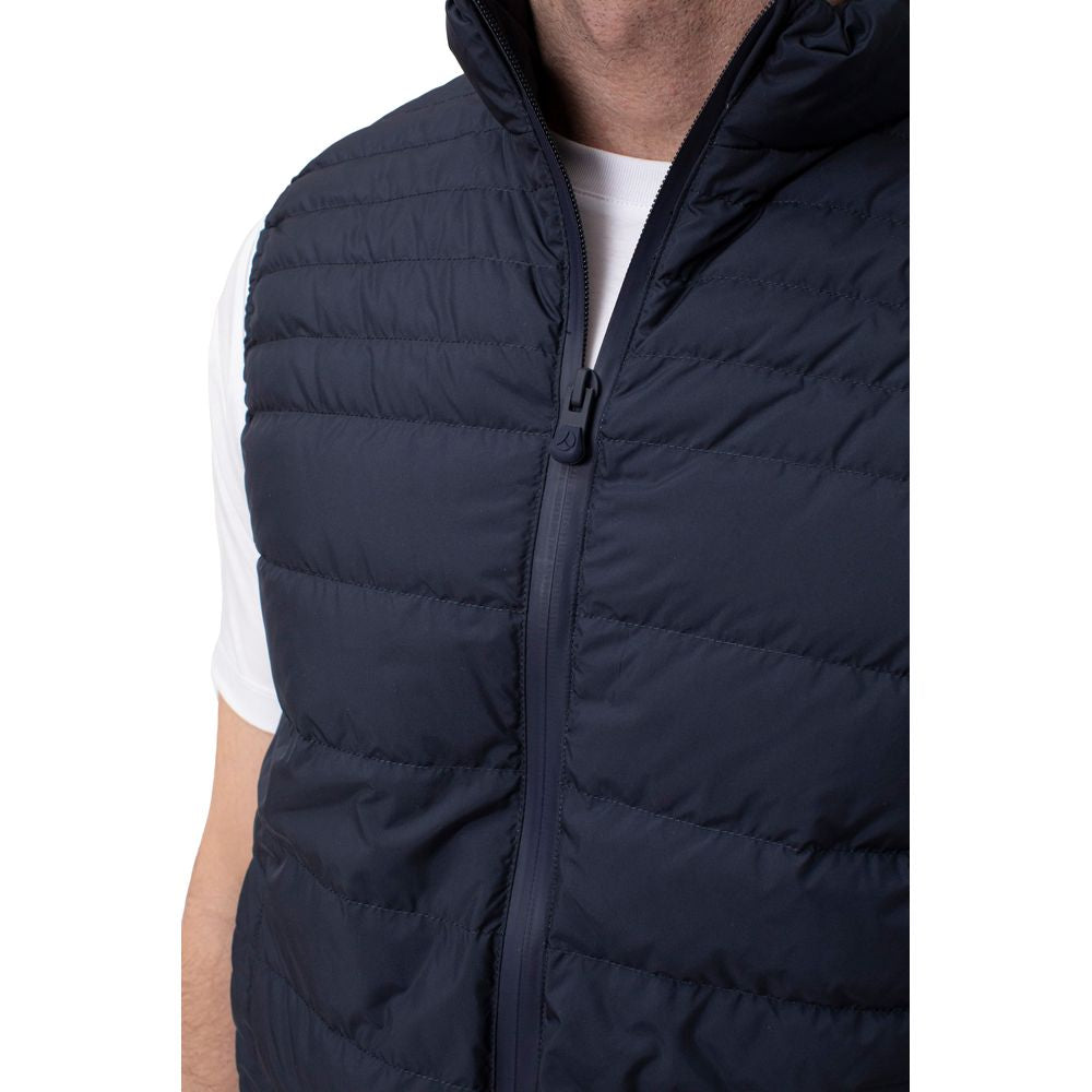 Gilet matelassé bleu élégant People Of Shibuya pour un look moderne