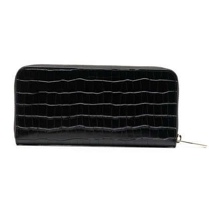 Baldinini Trend Elegant Croco Print Leather Wallet by Baldinini Trend