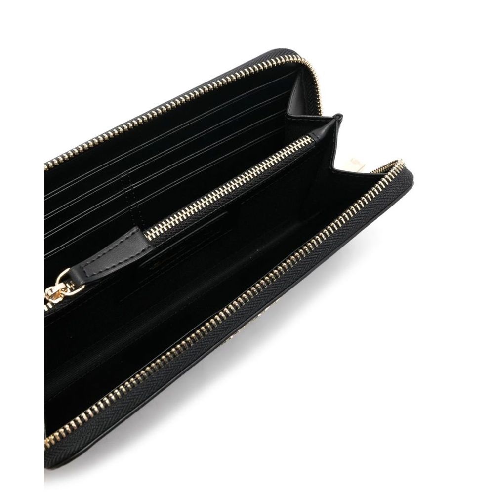Baldinini Trend Elegant Croco Print Leather Wallet by Baldinini Trend