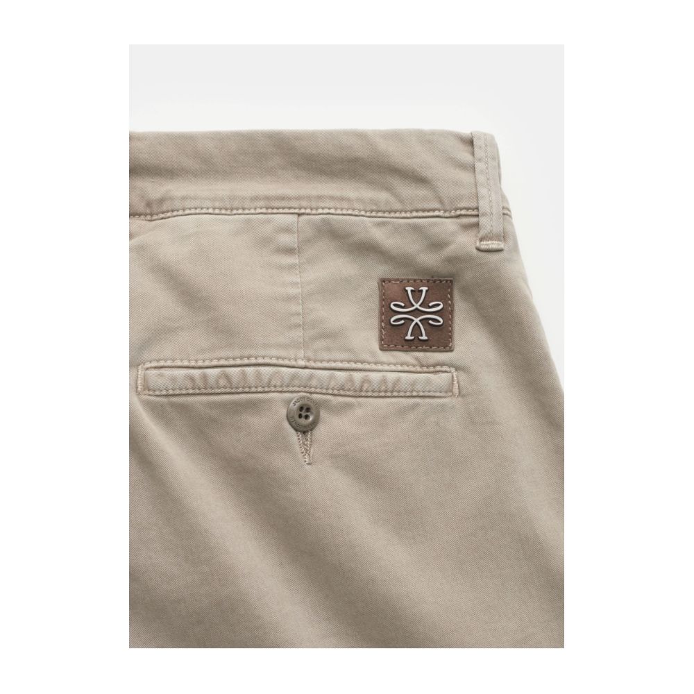 Jacob Cohen Beige Cotton Chino Trousers – Slim Fit Elegance by Jacob Cohen