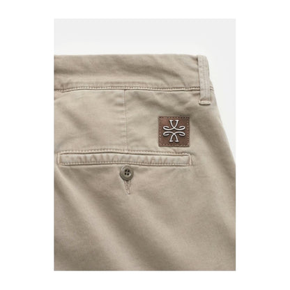 Jacob Cohen Beige Cotton Chino Trousers – Slim Fit Elegance by Jacob Cohen