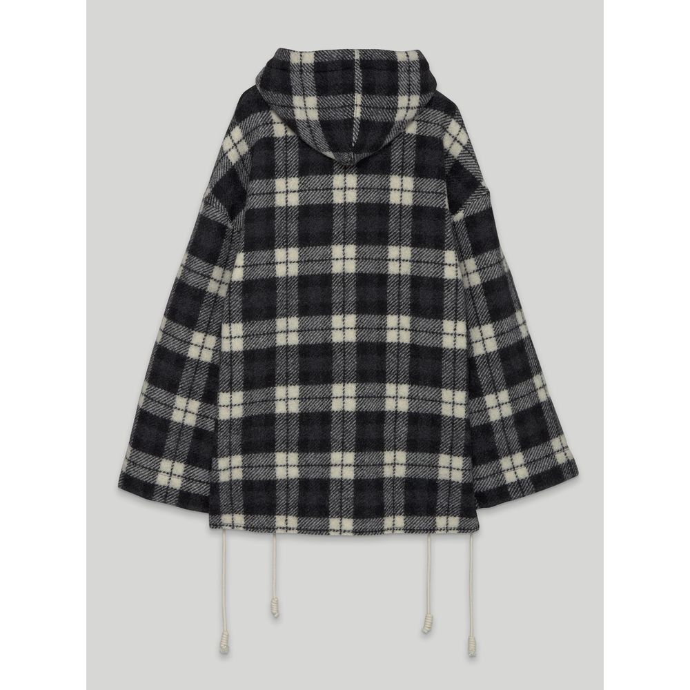 Palm Angels Black Cashmere Men Sweater Jacket by Palm Angels