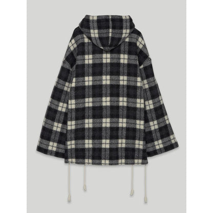 Palm Angels Black Cashmere Men Sweater Jacket by Palm Angels