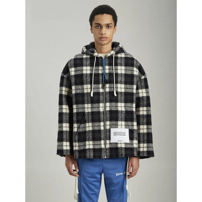 Palm Angels Black Cashmere Men Sweater Jacket by Palm Angels