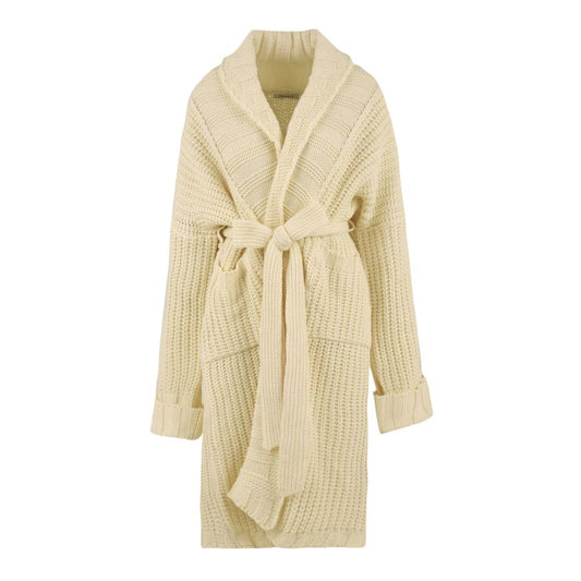 Cardigan femme Hinnominate en marabout blanc