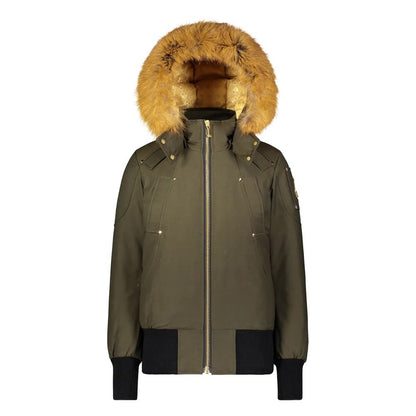 Blouson aviateur en nylon militaire pour femme Moose Knuckles