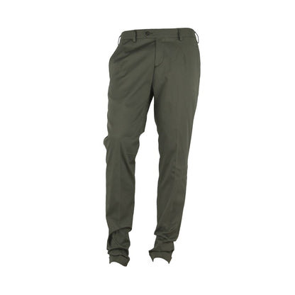 Pantalon d'été vert élégant pour homme fabriqué en Italie