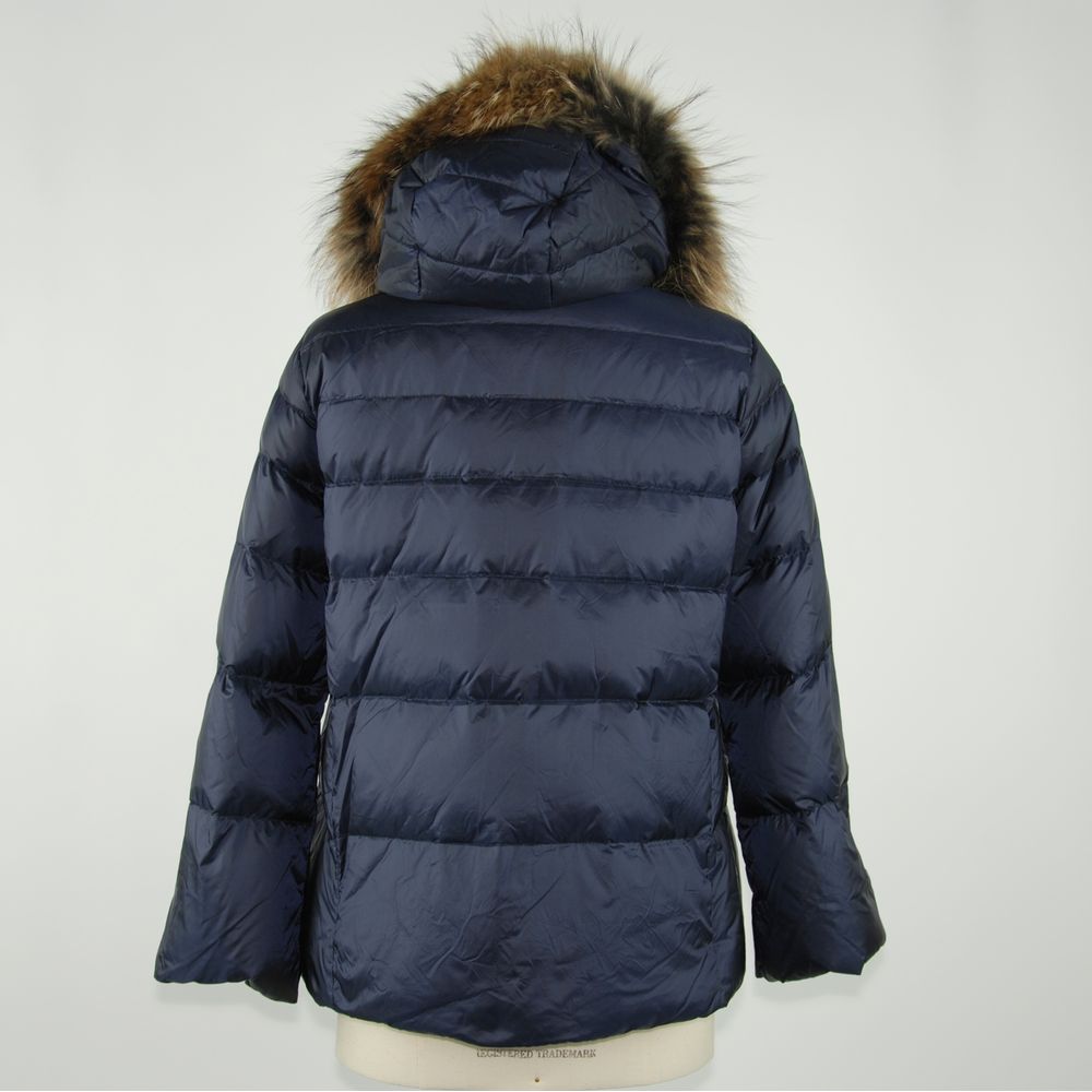 Veste femme en polyamide bleu Emilio Romanelli
