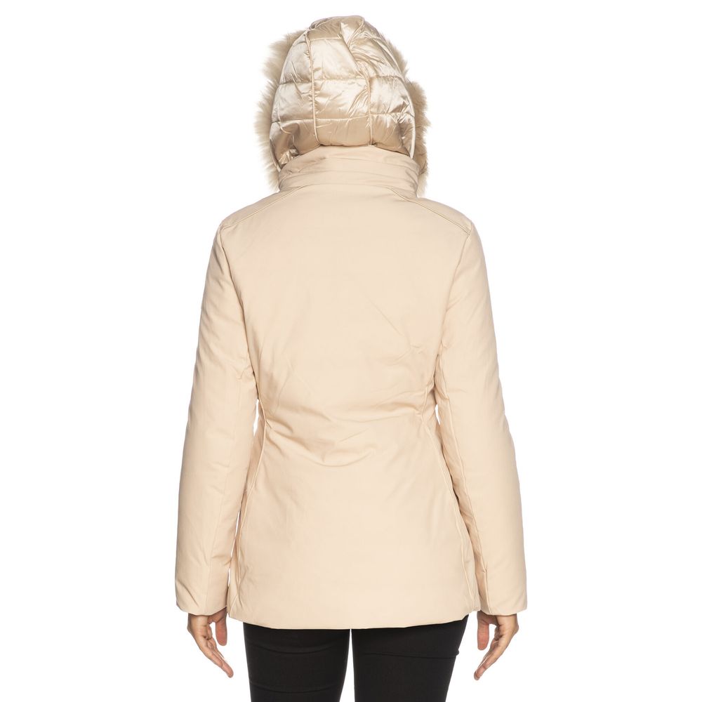 Veste femme en polyamide beige Yes Zee