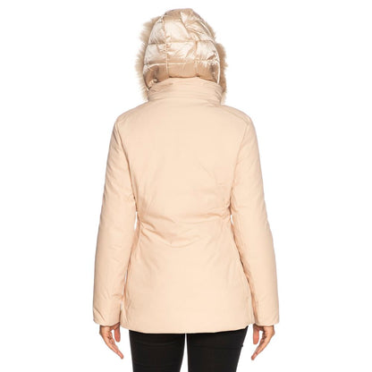 Veste femme en polyamide beige Yes Zee