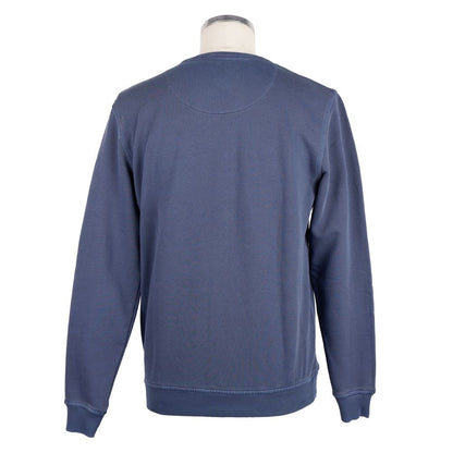 Refrigiwear Blue Cotton Men's Sweater by Refrigiwear