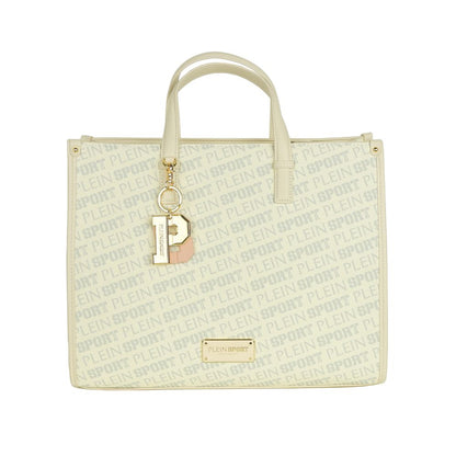 Sac à bandoulière Plein Sport en polyamide blanc pour femme