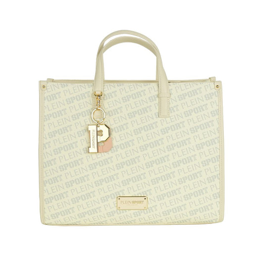 Sac à bandoulière Plein Sport en polyamide blanc pour femme