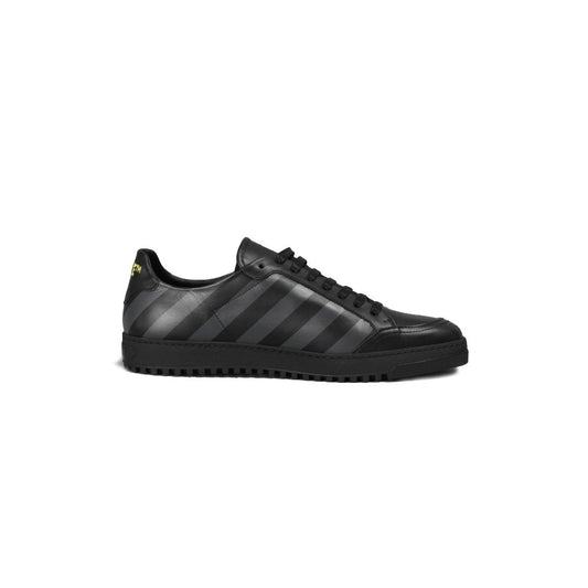 Baskets Off-White en cuir de veau noir pour femme