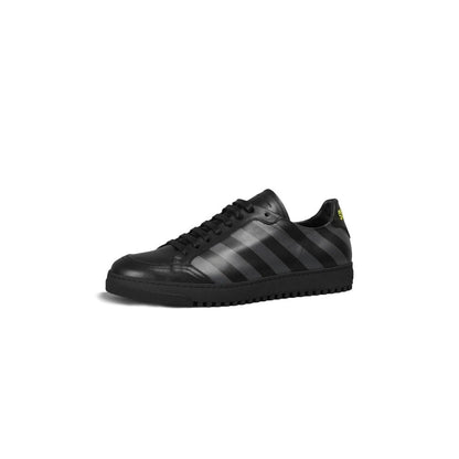 Baskets Off-White en cuir de veau noir pour femme