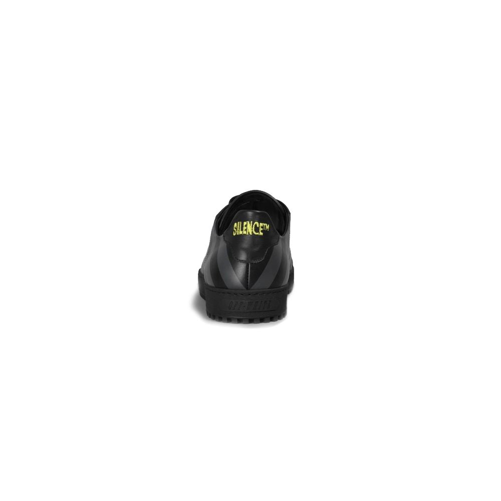 Baskets Off-White en cuir de veau noir pour femme