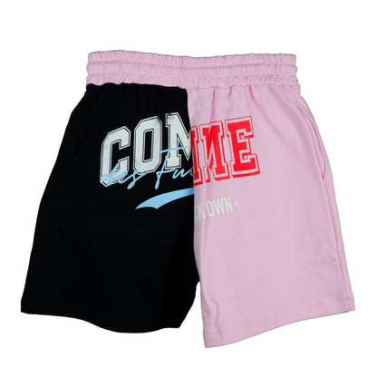 Short graphique bicolore chic Comme Des Fuckdown