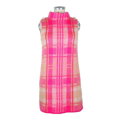 Elisabetta Franchi Fuchsia Marabou Women Dress by Elisabetta Franchi