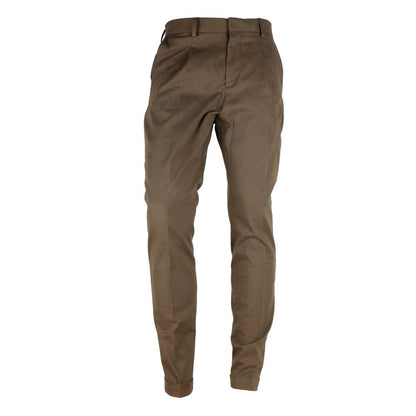 Made in Italy Brown Wool Men Trousers by Made in Italy