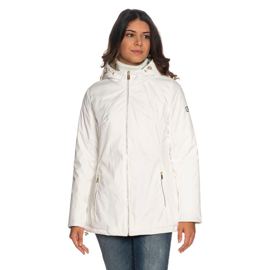 Veste femme en polyester blanc Yes Zee