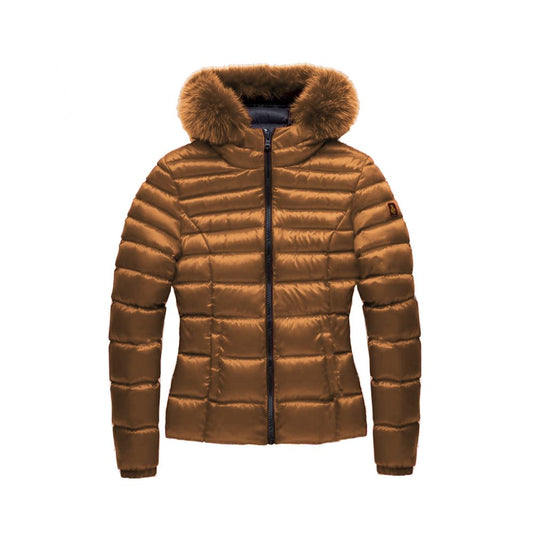Veste femme en polyamide marron Refrigiwear