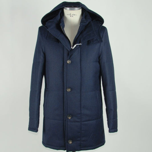 Veste élégante en laine et cachemire pour homme, fabriquée en Italie