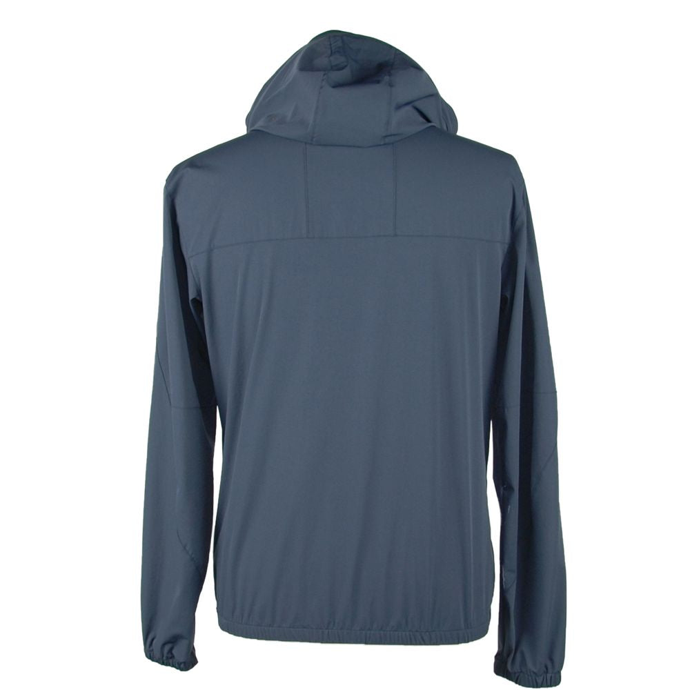 Emilio Romanelli Blue Synthetic Men's Jacket by Emilio Romanelli