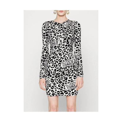 Love Moschino White Viscose Women Dress by Love Moschino