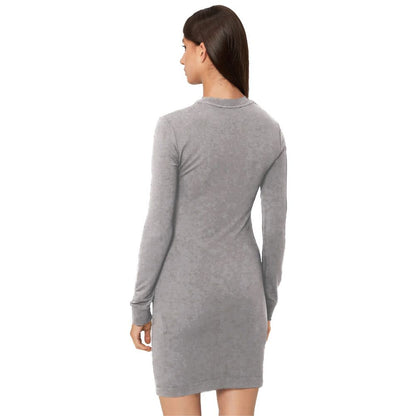 Love Moschino Brown Cotton Women Dress by Love Moschino